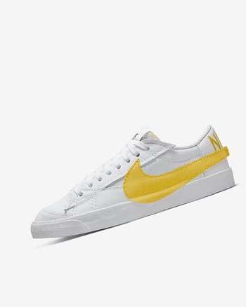 Nike Blazer Low Jumbo Blancos Negros Naranjas | MX 5189
